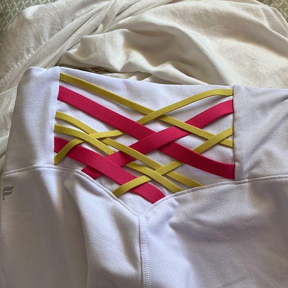 white fabletics leggings! - Picture 6 of 6